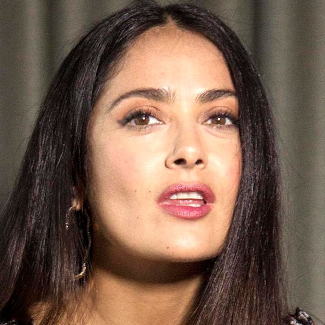 Salma Hayek recalls first kiss and first romance at 15: ‘I was so nervous’