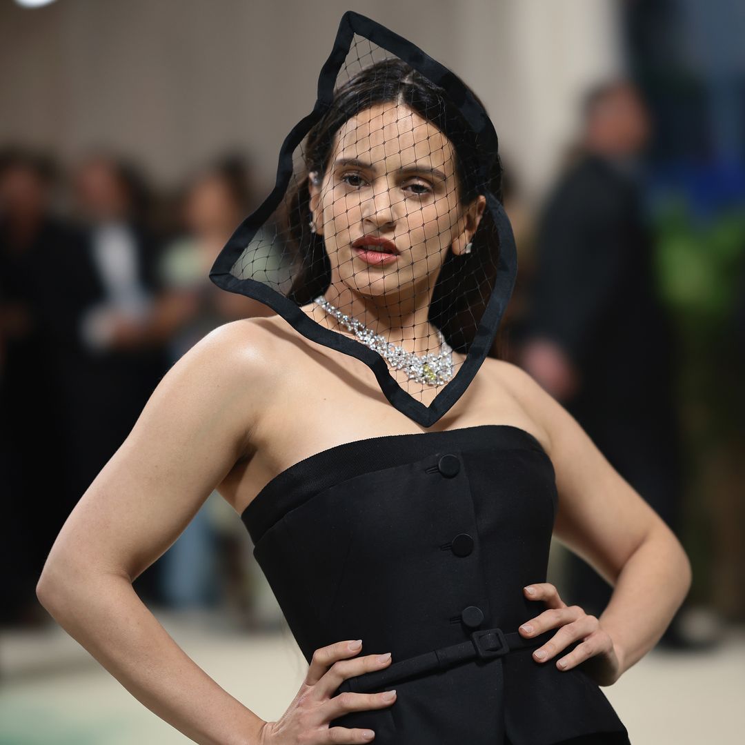 Rosalía stuns in perfect color pairing look at the Dior Party in Paris