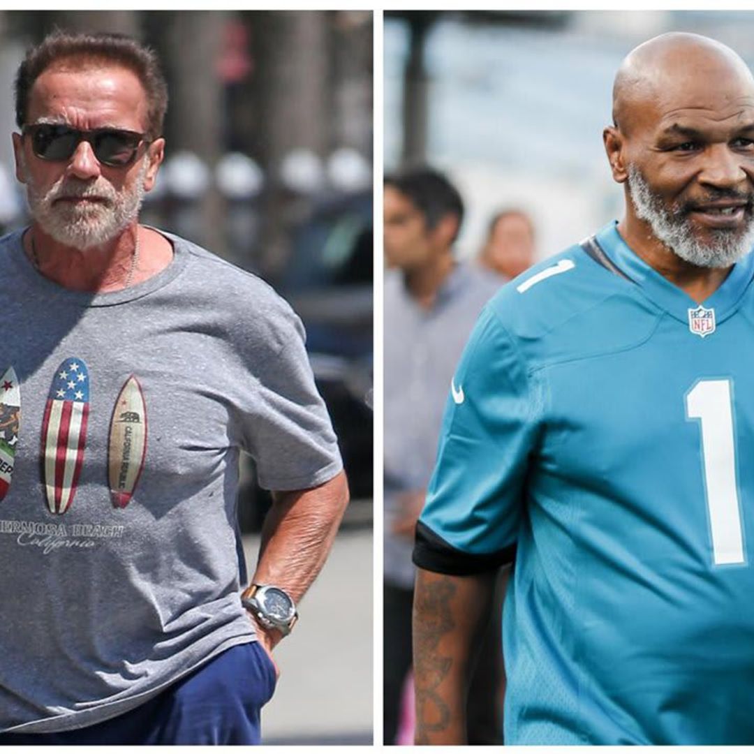 Arnold Schwarzenegger invites Mike Tyson to his Los Angeles mansion