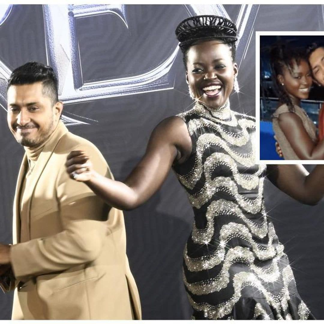 Lupita Nyong’o and Tenoch Huerta share sweet Christmas moment: ‘Feliz Navidad’