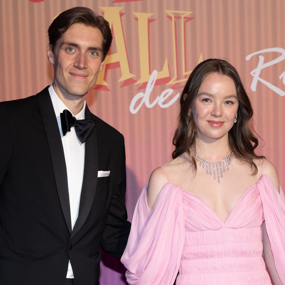 Alexandra of Hanover, a Disney princess in a vibrant dress and a 492-diamonds necklace at the Rose Ball