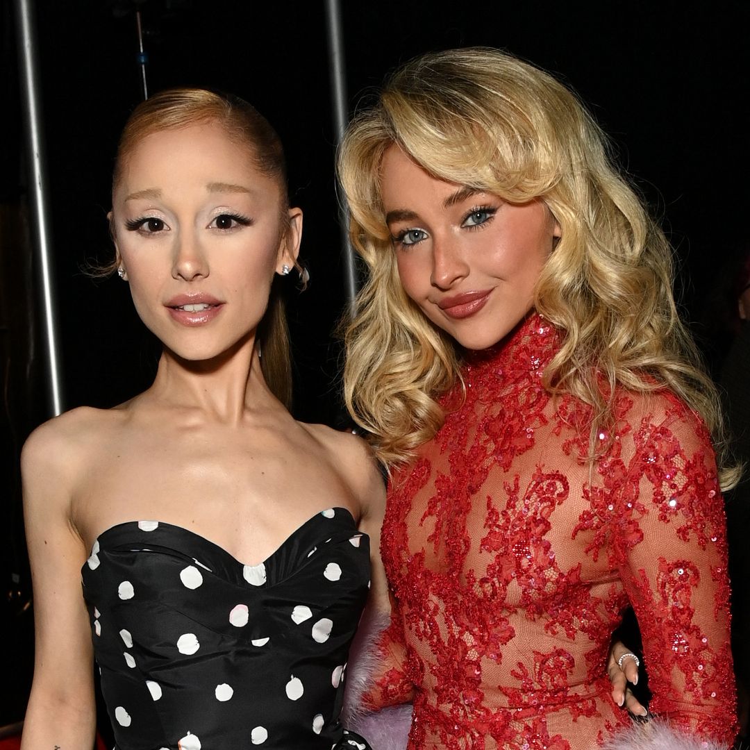 Ariana Grande and Sabrina Carpenter share sweet ‘full circle’ moment backstage at the 2025 MTV VMAs