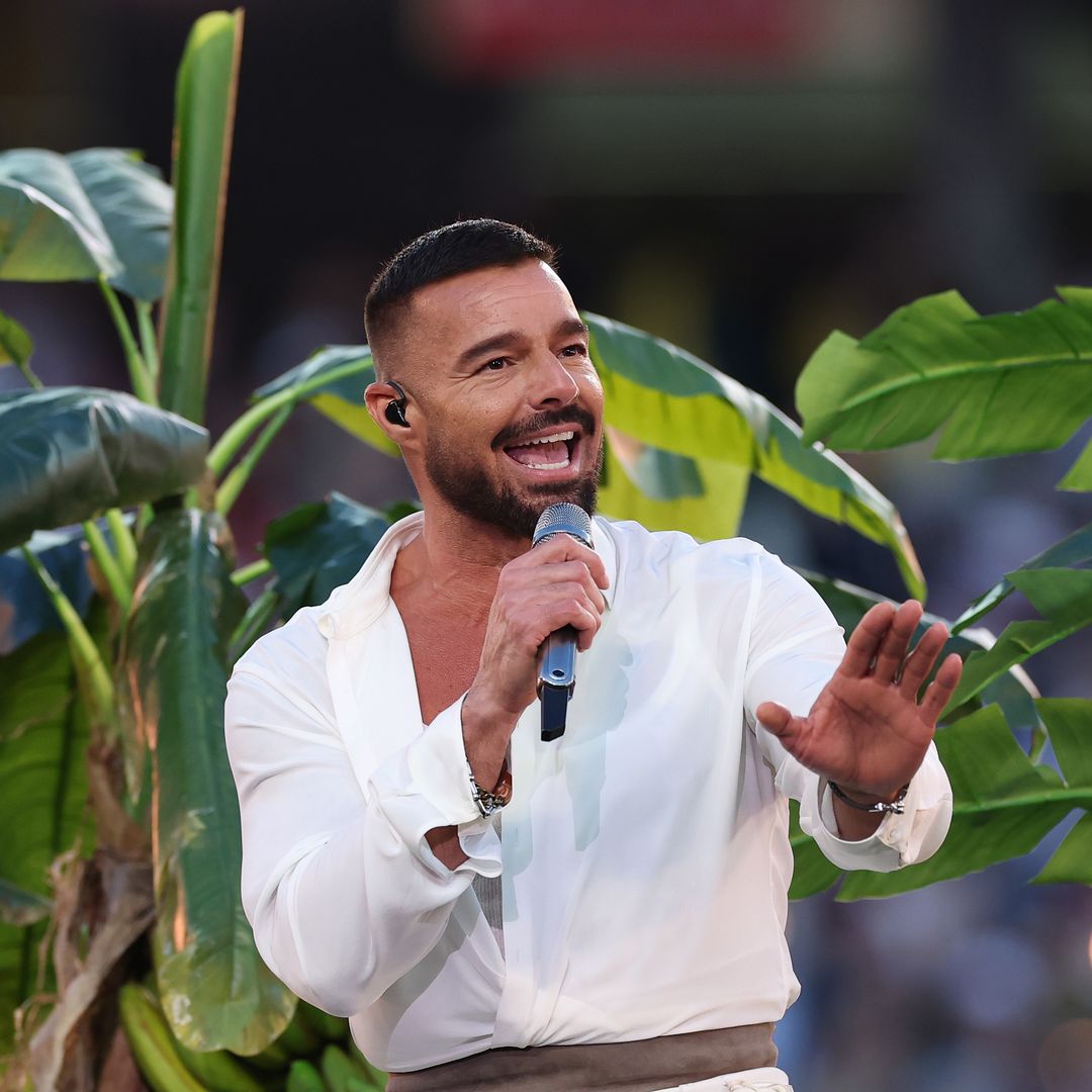 Ricky Martin brings his youngest kids, Renn and Lucia, along for summer of European shows
