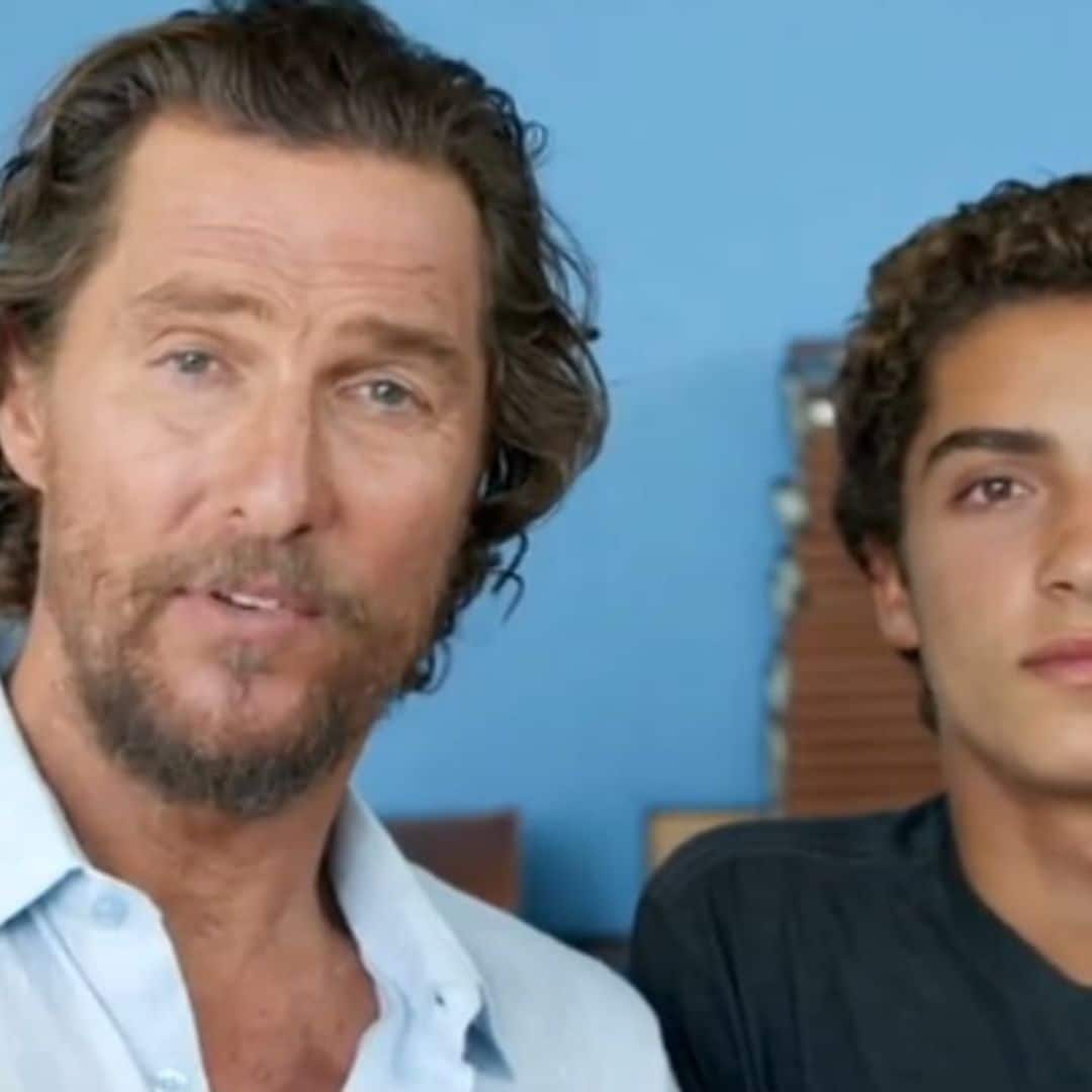 Matthew McConaughey and his son Levi share plans to aid Maui
