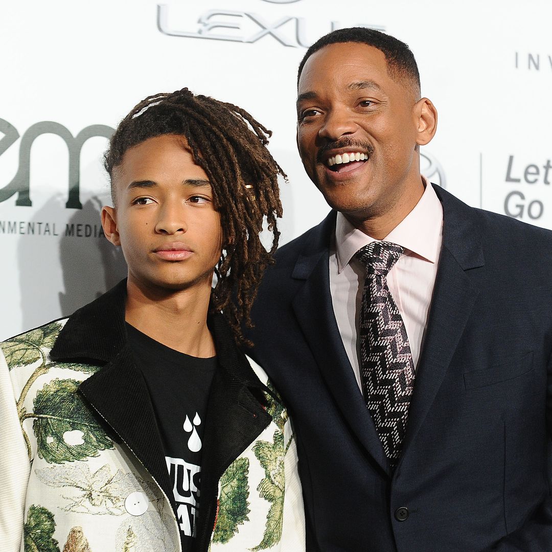 Jaden Smith and Will Smith attend the 26th annual EMA Awards at Warner Bros. Studios on October 22, 2016 in Burbank, California.