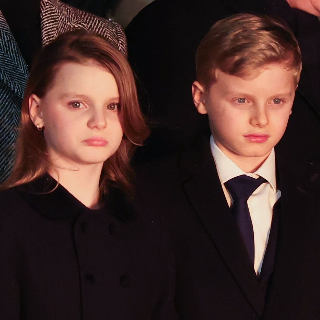 Gabriella of Monaco looks more like Charlene than ever as she debuts a new hairstyle at Saint Devota