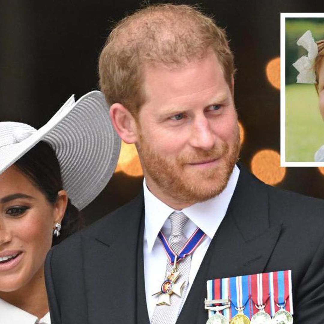 Meghan Markle and Prince Harry’s daughter Lilibet has his adorable red hair!