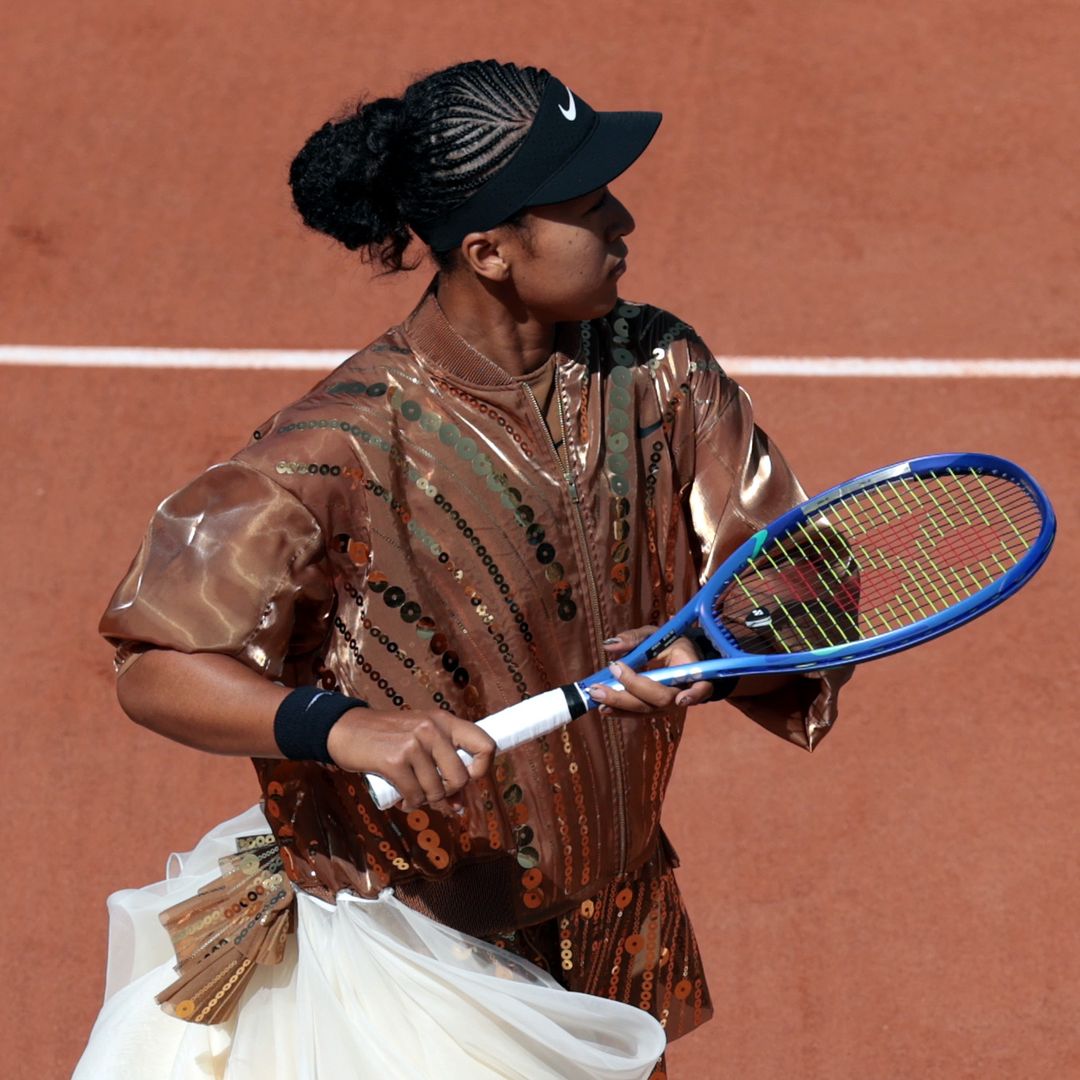 Naomi Osaka doubles down with another couture look after opponent's ‘fashion show’ jab