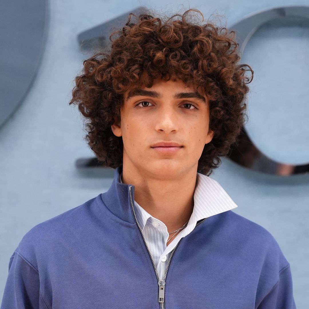 Matthew McConaughey's son Levi attends his first show at Men's Fashion Week in Paris