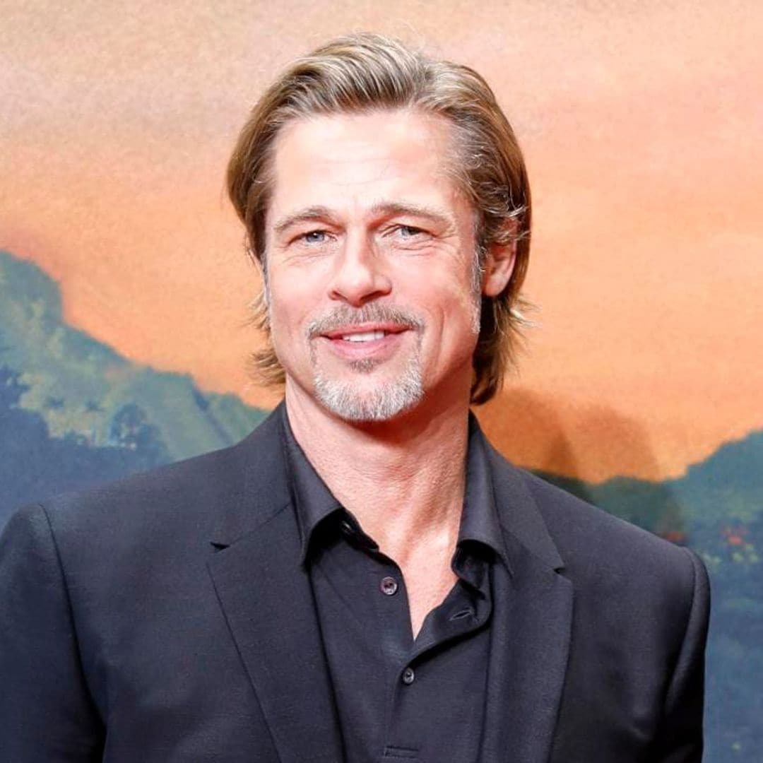 Brad Pitt endorses presidential candidate in the most American way possible