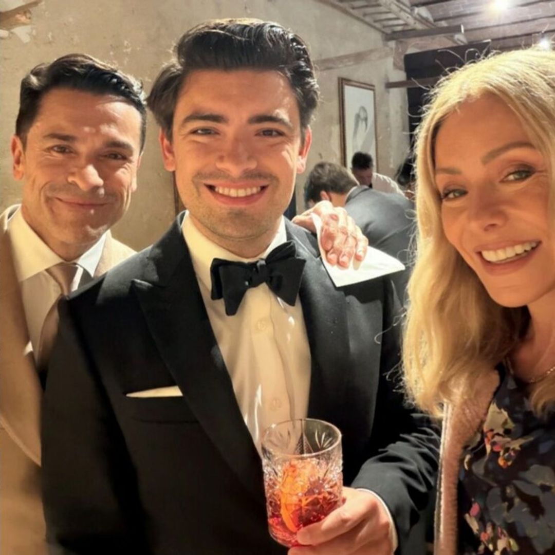 Kelly Ripa and Mark Conseulos give fans a peek inside their nephew Alec's 'stunning' Tuscany wedding