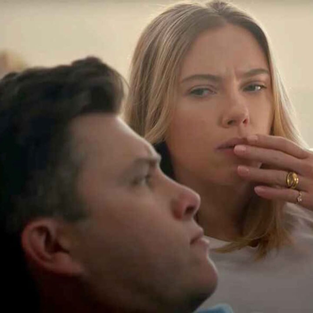 WATCH: Scarlett Johansson and husband Colin Jost star in hilarious Super Bowl commercial