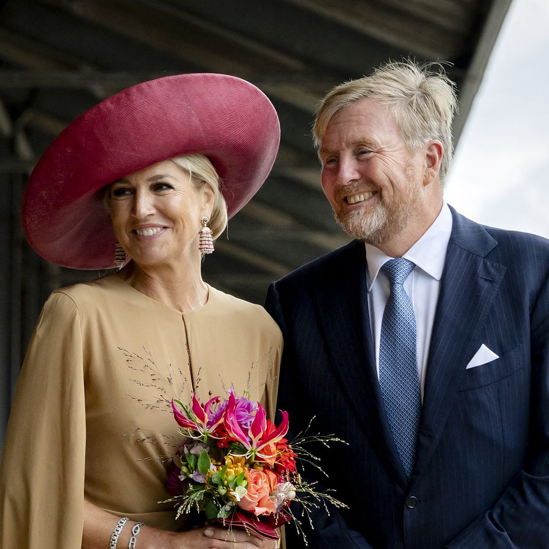 Queen Máxima brings runway polish to a Dutch dairy farm — Names newborn calf after herself