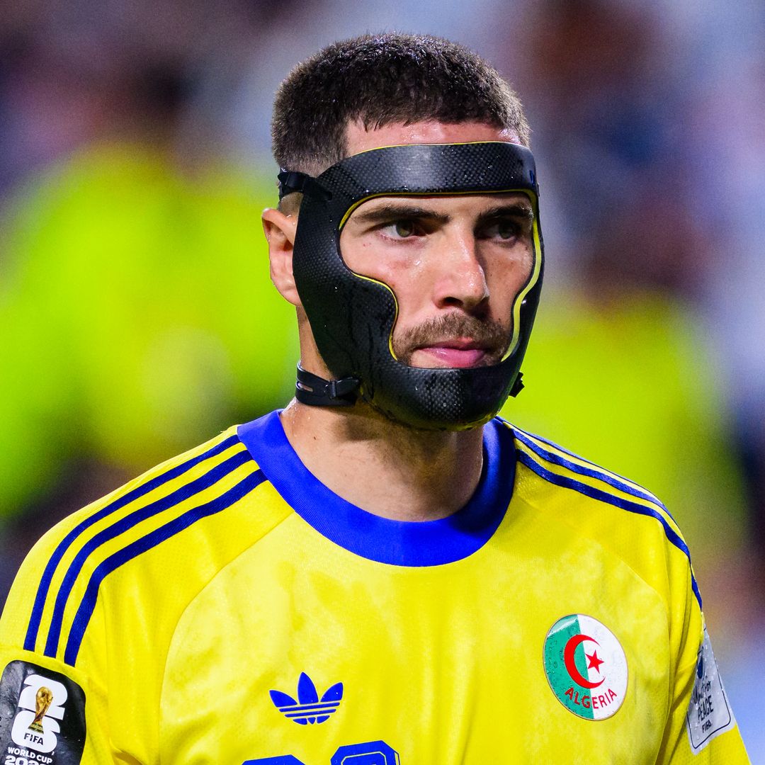 Why Luca Zidane wore a mask during Algeria's World Cup match against Argentina