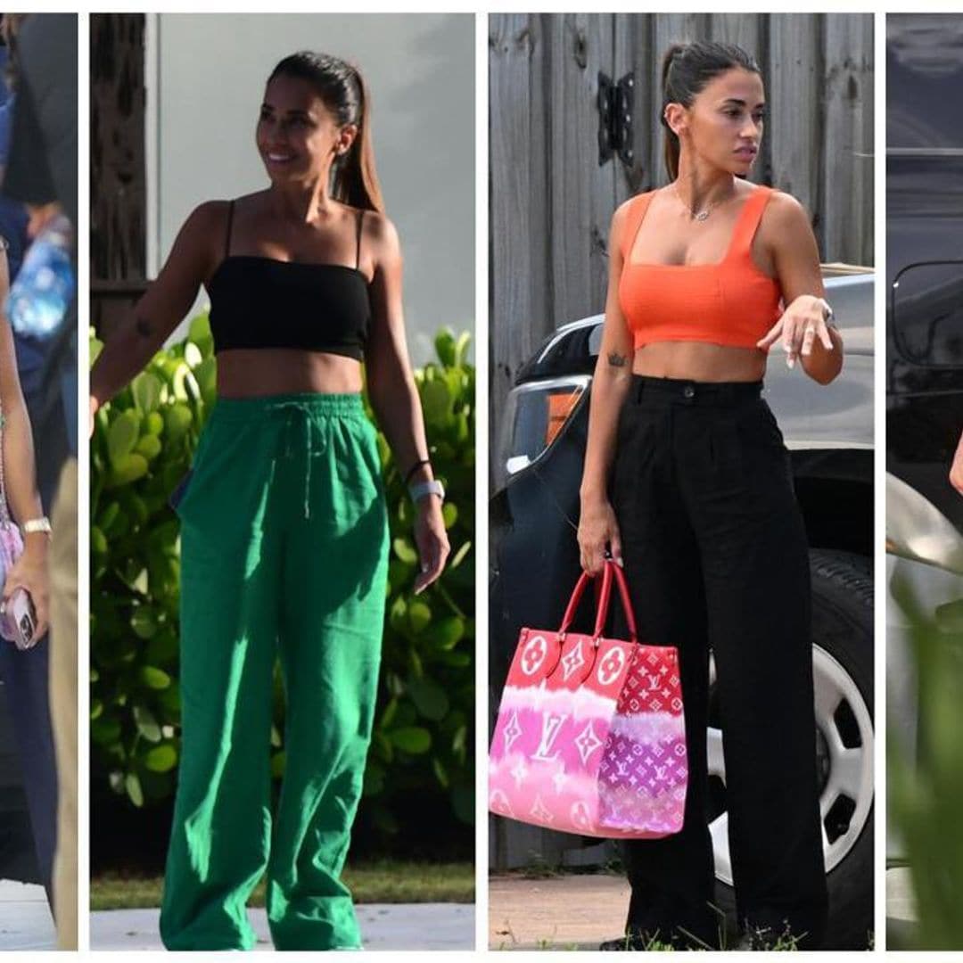 A complete guide on how to master the crop top look like Antonela Roccuzzo