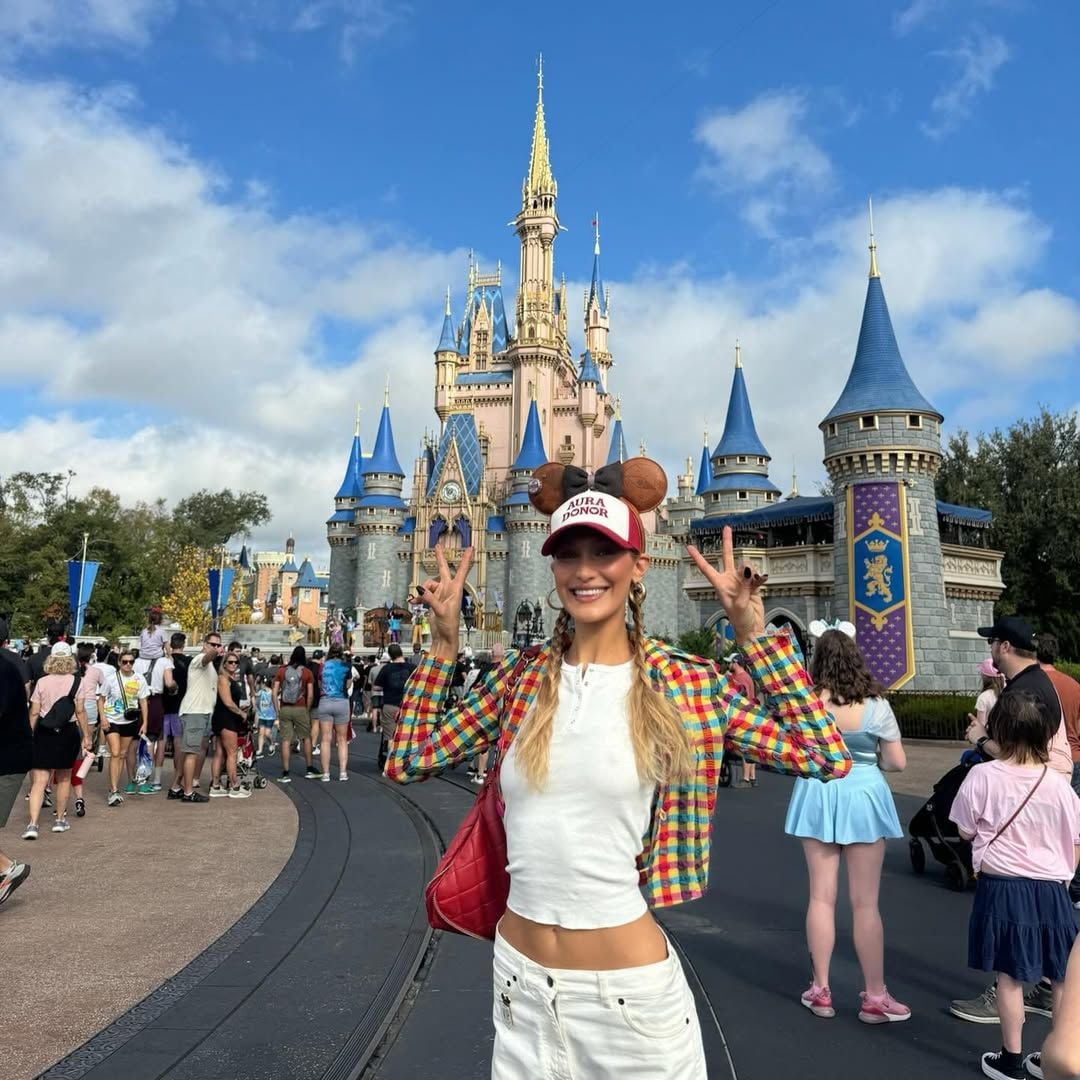 Bella Hadid has a magical family day at Disneyland after Adan Banuelos split