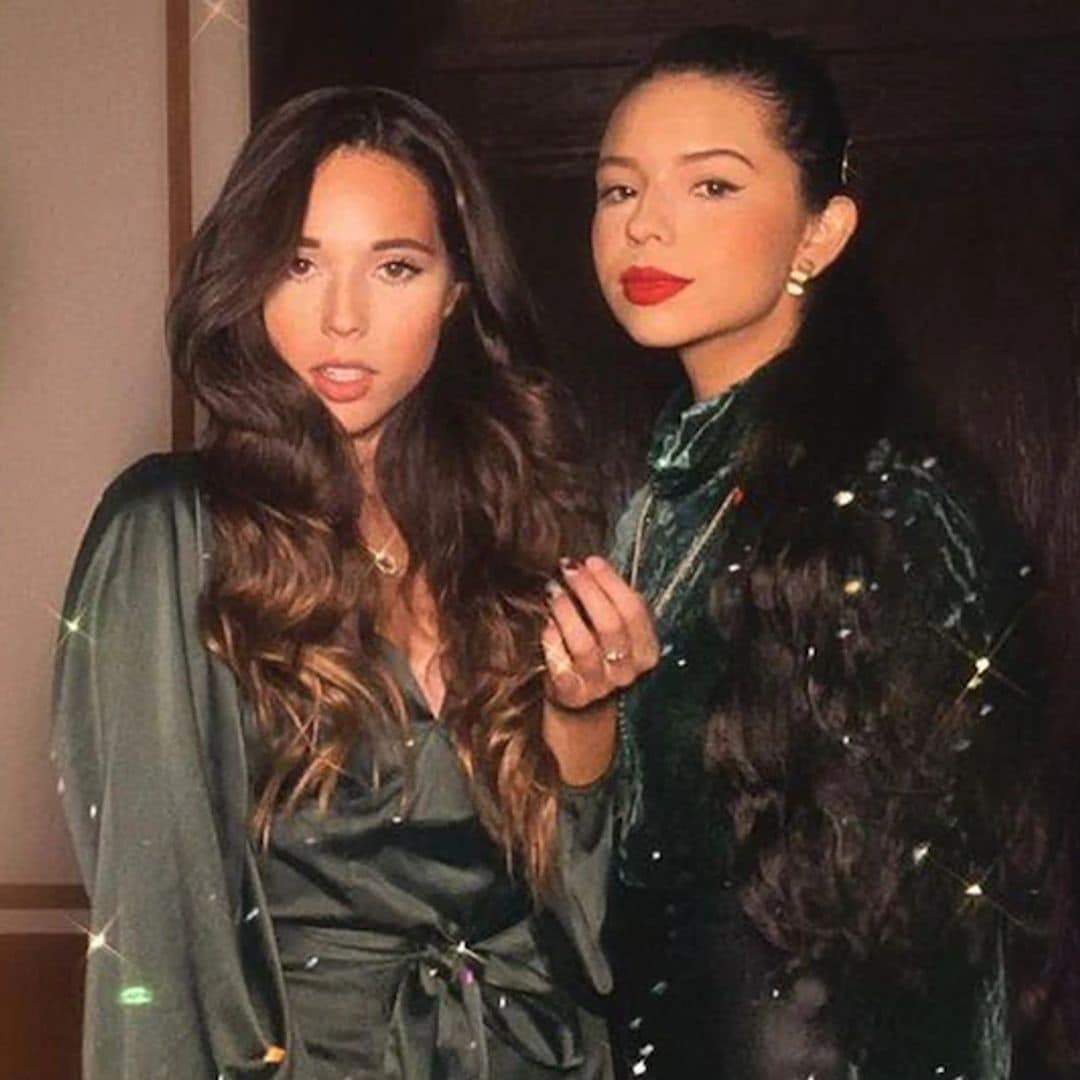 Ángela Aguilars's happily reunites with her older sister