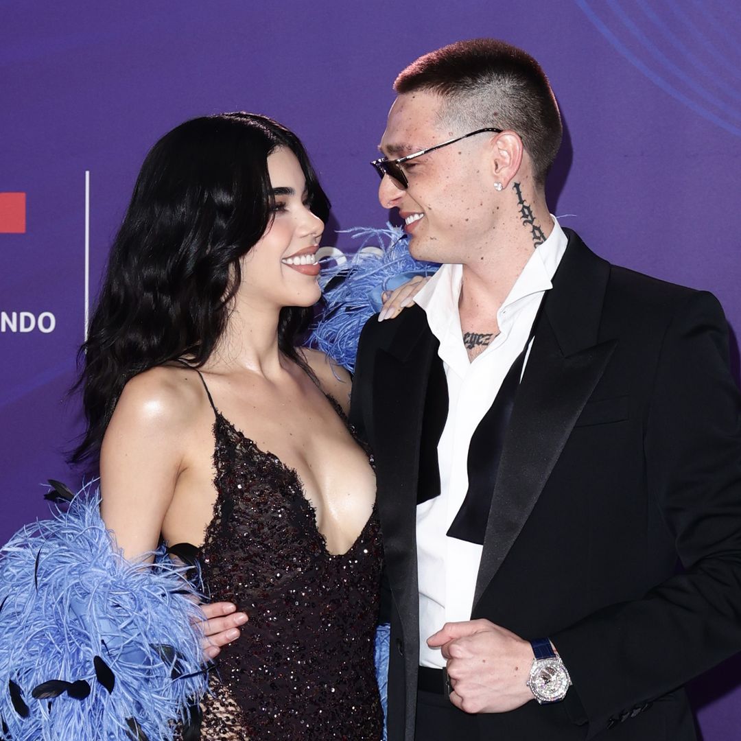 Kenia Os and Peso Pluma shut down the Billboard Latin Music Awards blue carpet with their bold looks
