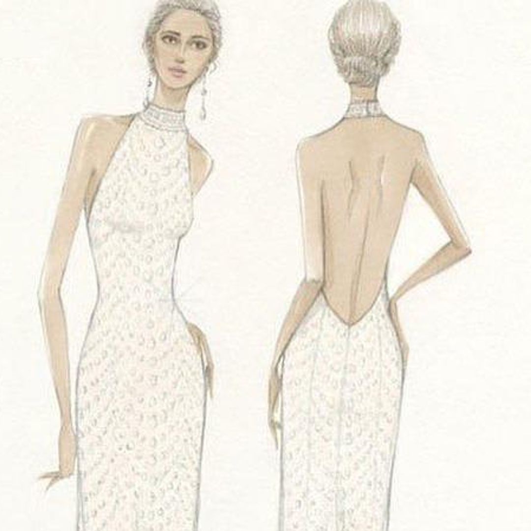 This is the celebrity and royal approved look for your wedding reception