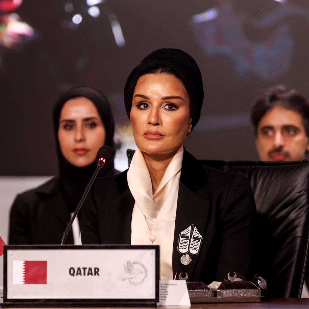 Sheikha Moza skips the UN's Royal Week in New York as her husband's death leaves her future in Qatar uncertain