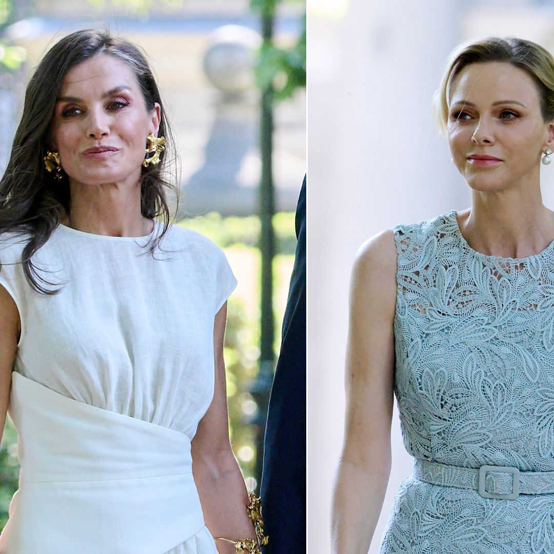 Queen Letizia and Princess Charlene of Monaco deliver summer style in Madrid