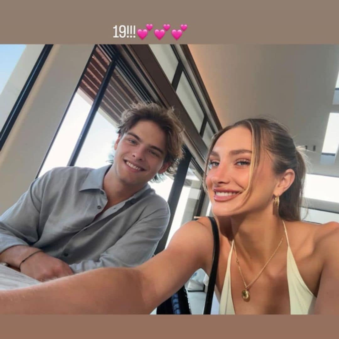 Mathilde Pinault, Salma Hayek’s stepdaughter, celebrates her brother Augustin’s 19th Birthday