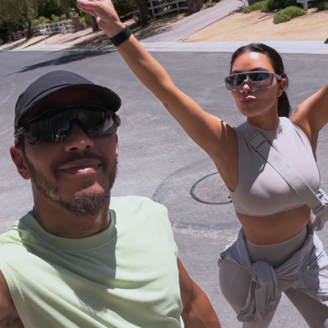 Lewis Hamilton shares candid photos with Kim Kardashian during ‘recharging’ break