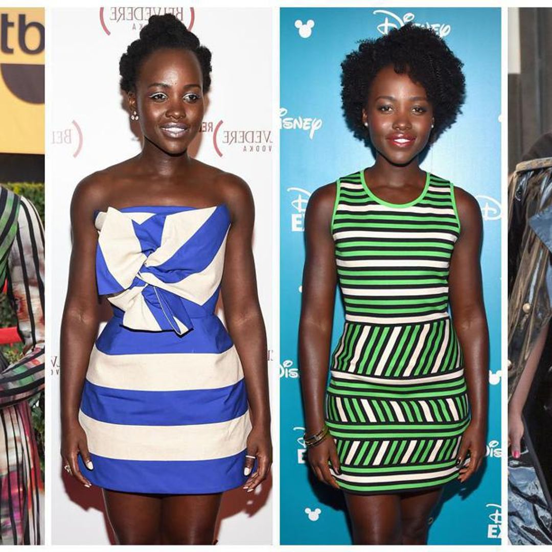 Lupita Nyong’o style guide: Her multiple ways to wear stripes