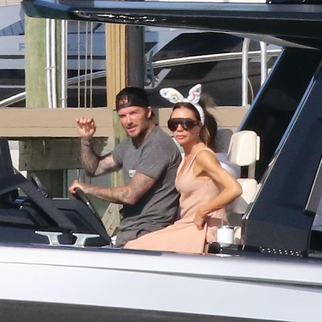 The Beckhams and Crawford-Gerbers reunited for Easter 2025 on a Miami yatch