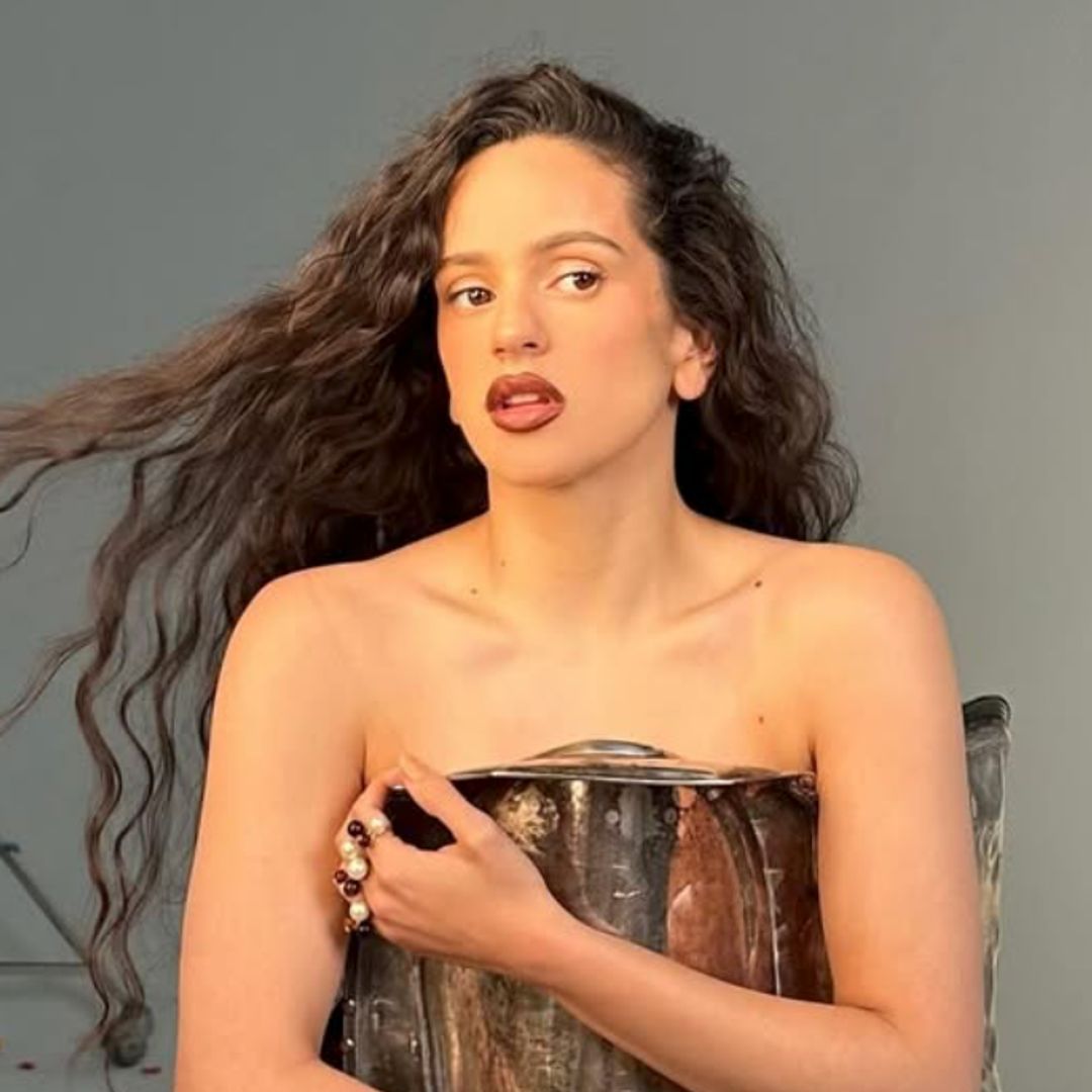 Rosalía turns heads in velvet bikini as she shares dreamy summer recap between LUX Tour shows