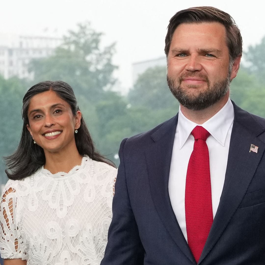 Vice President JD Vance and Second Lady Usha Vance's kids look adorably patriotic in D.C.