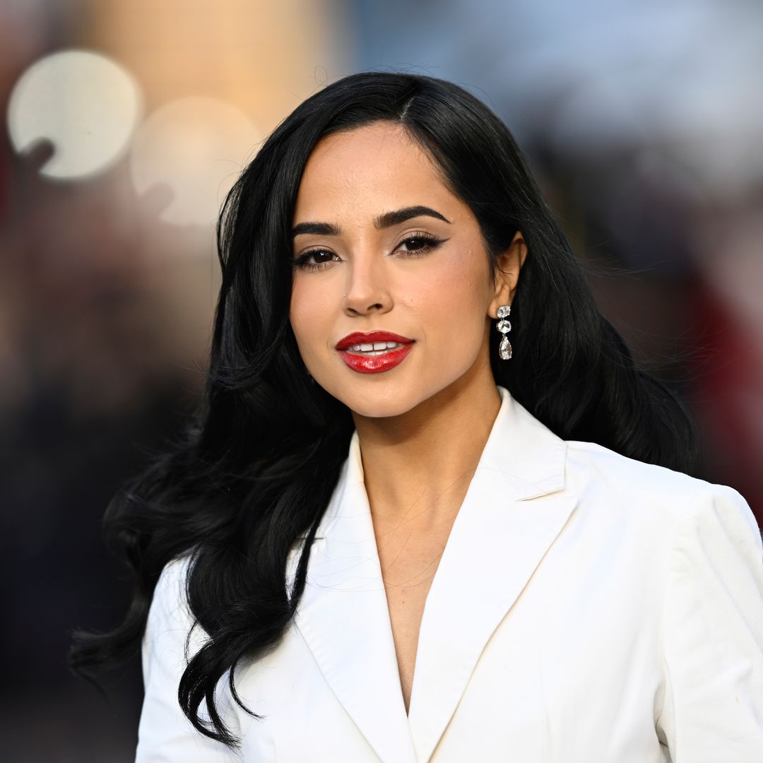 Becky G nails the bridal-core trend at the 'F1: The Movie' premiere