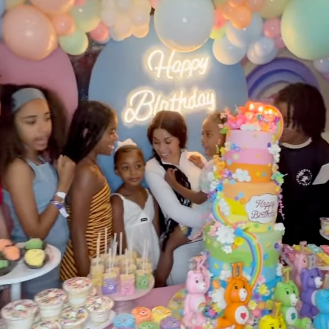 Cardi B's birthday celebration for daughter Kulture, 8, included a private jet