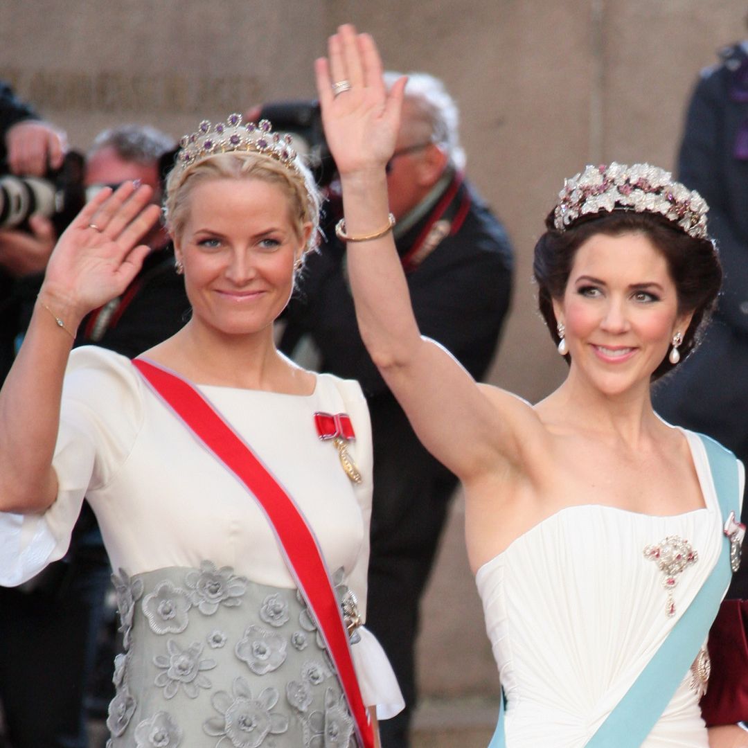 Queen Mary of Denmark has quiet words of solidarity for Norway's new Queen, Mette-Marit