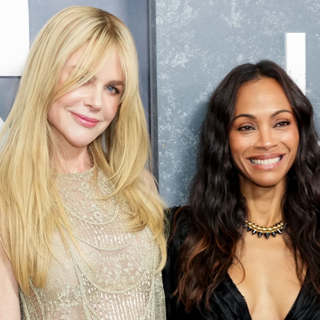 Nicole Kidman and Zoe Saldaña's sweet 10-minute tradition says everything about their friendship