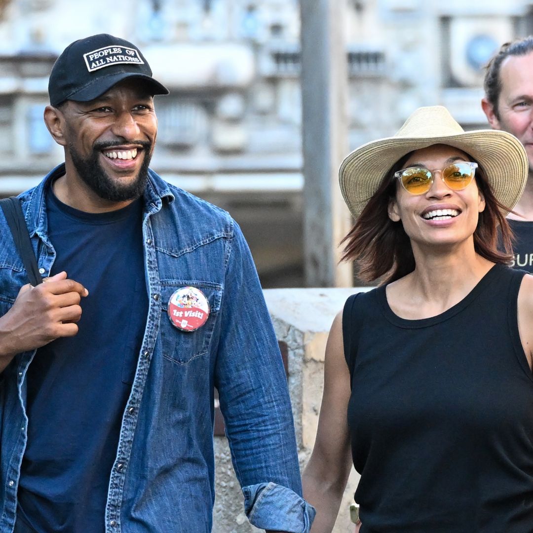Rosario Dawson enjoys Disneyland date with boyfriend Adama Sanneh after major ‘Ahsoka’ reveal