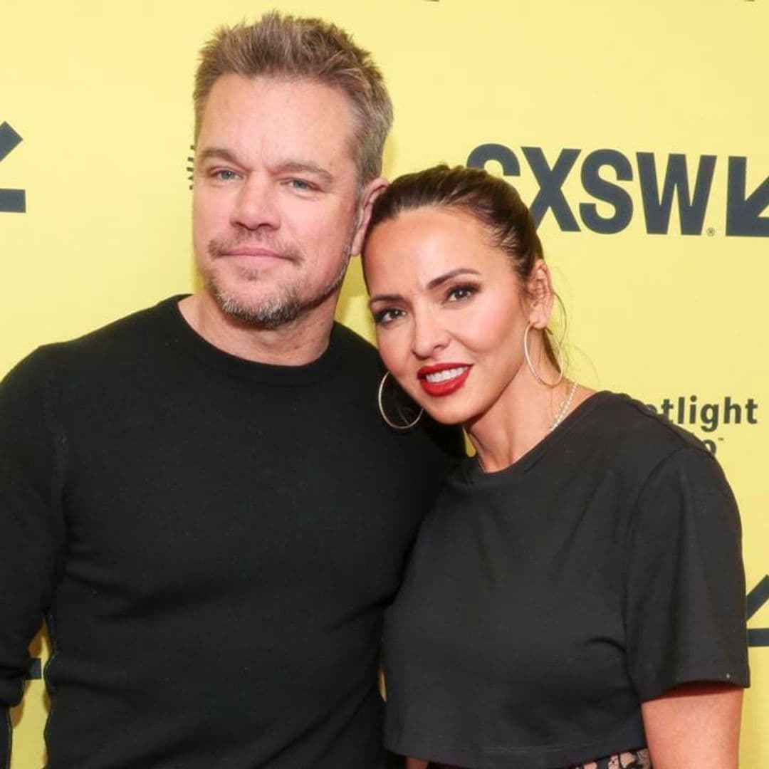 Matt Damon’s emotional moment with wife Luciana Barroso: ‘She really helped me’