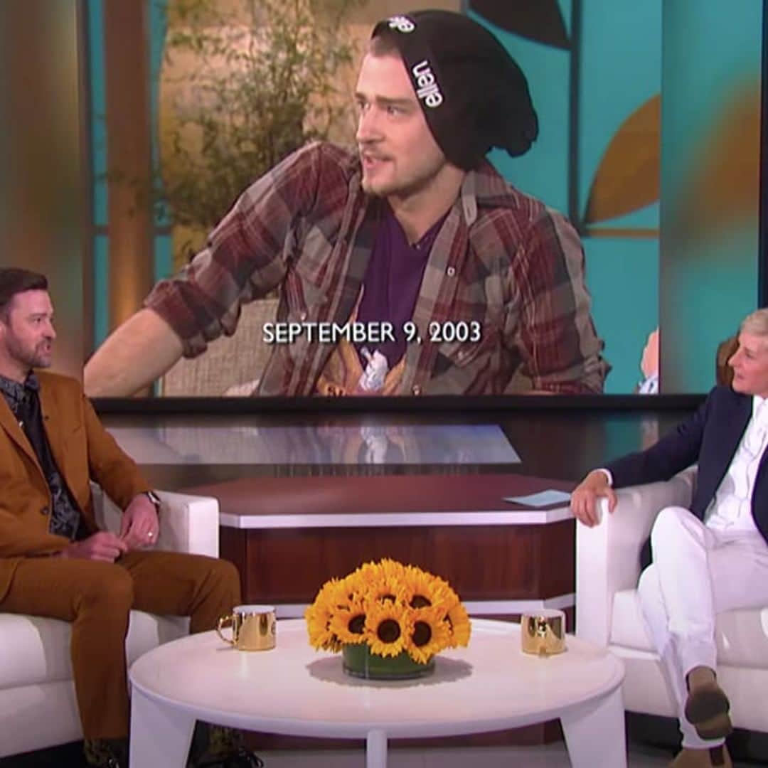 Justin Timberlake offers Ellen DeGeneres a babysitting job when her show ends