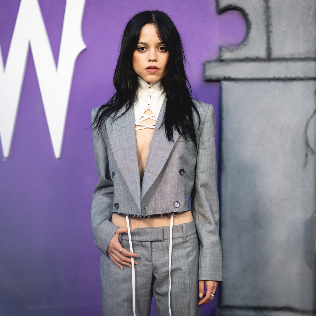 Jenna Ortega wears a Victorian-inspired corset in the most unexpected way during a ‘Wednesday’ event