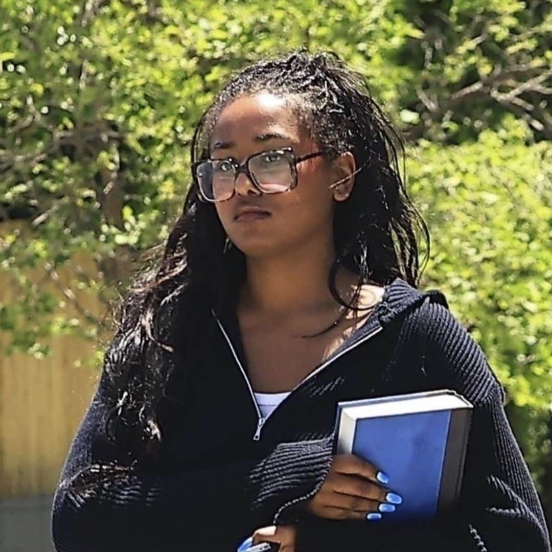 Sasha Obama's basketball days came with a very special coach