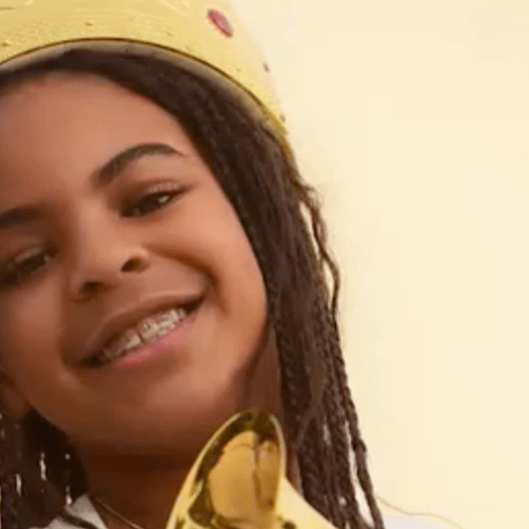 Blue Ivy Carter holding her very first Grammy proves the fruit doesn’t fall far from the tree