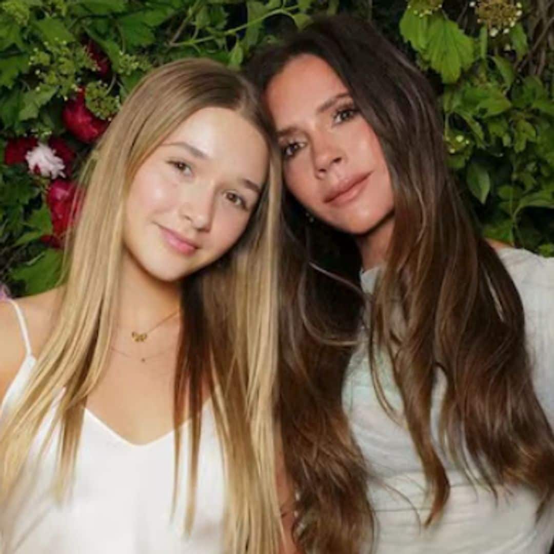 Harper Beckham is entering the world of fashion David and Victoria