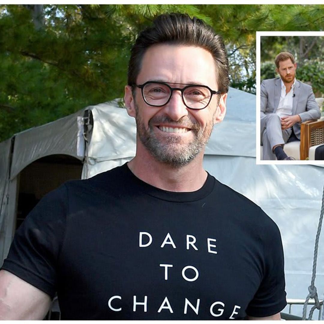 Hugh Jackman praises Prince Harry and Meghan Markle for their courage