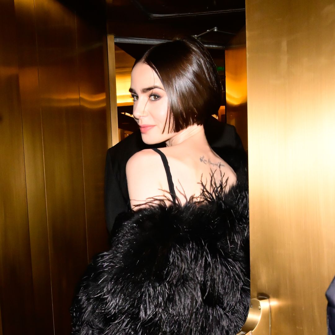 How to get Lily Collins’ Glass Hair: Her stylist revealed the secret to sleek, frizz-free straight hair