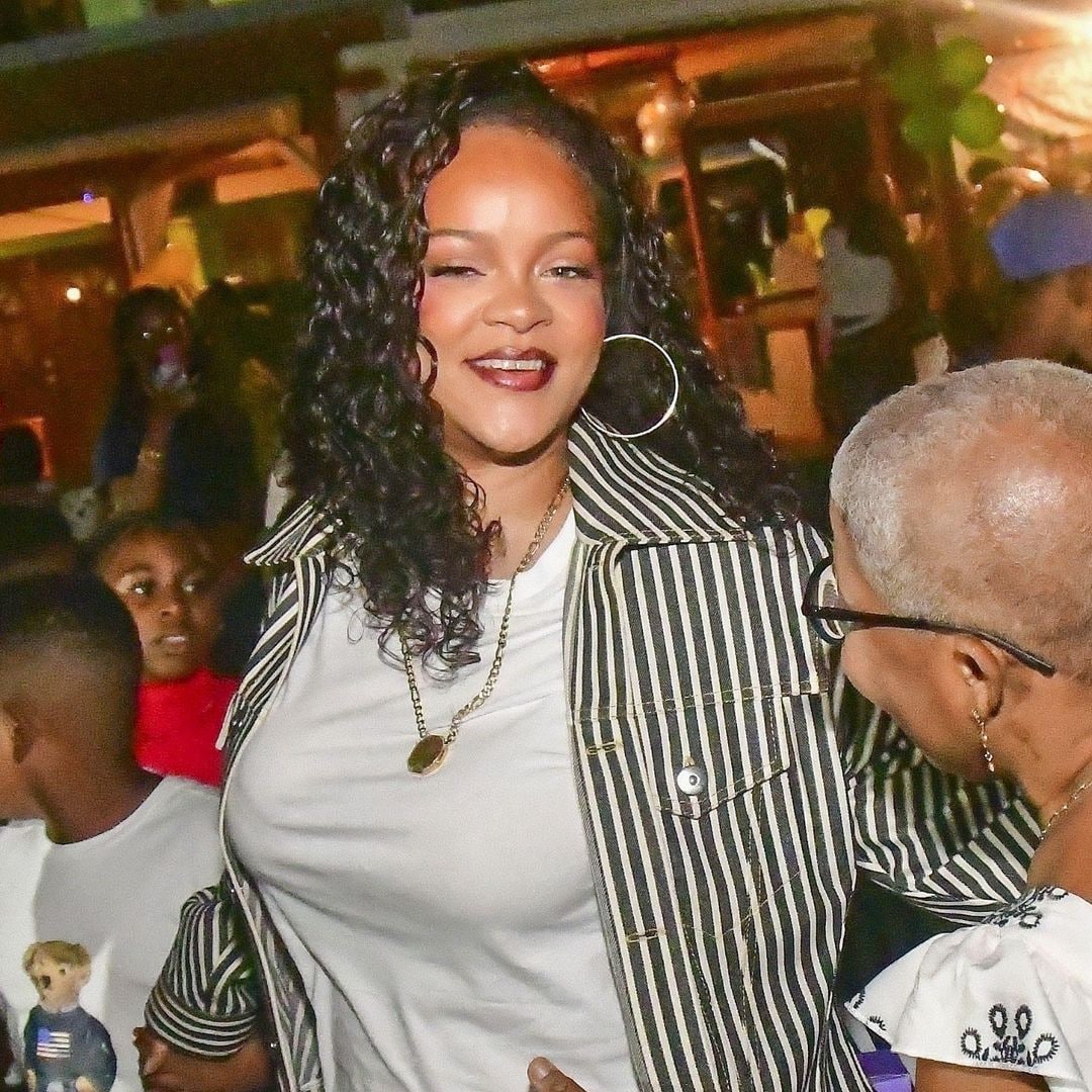 Rihanna returns home to Barbados in style as she enjoys family time with her three children