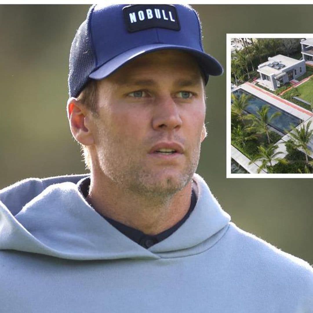 Tom Brady shares glimpse of his Miami mansion and lavish pool