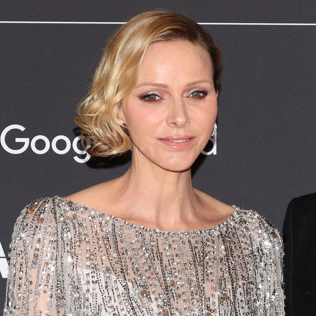 Princess Charlene of Monaco shines in sequined, sheer gown by Kate Middleton’s favorite designer at the E-Prix Gala