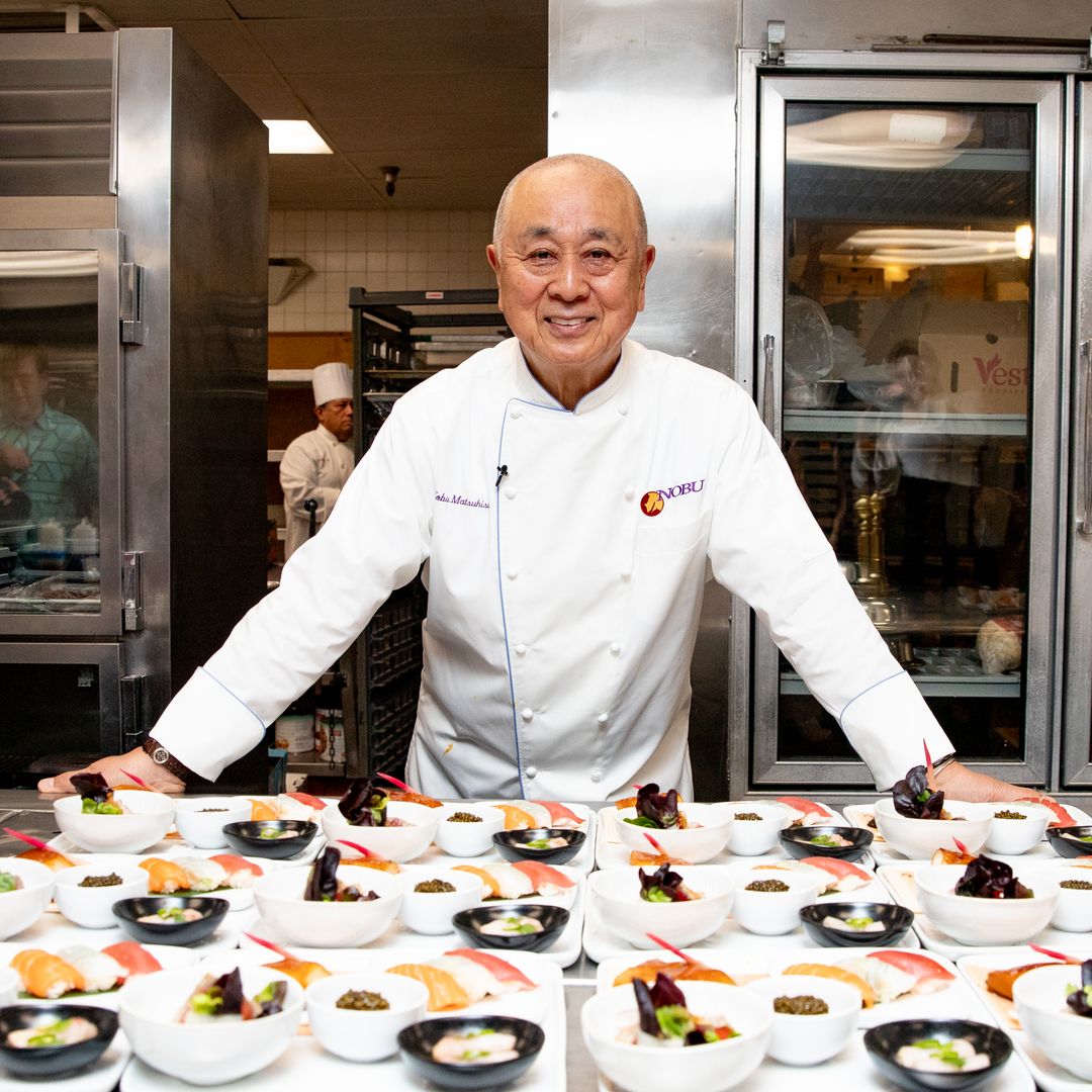 Chef Nobu Matsuhisa in Beverly Hills, California