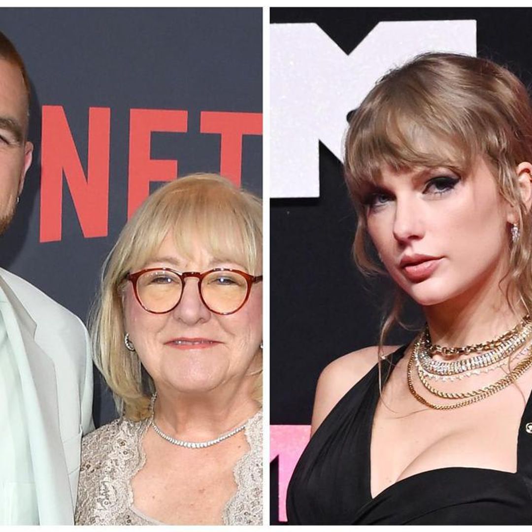 Travis Kelce’s mom discusses meeting Taylor Swift at her son’s football match