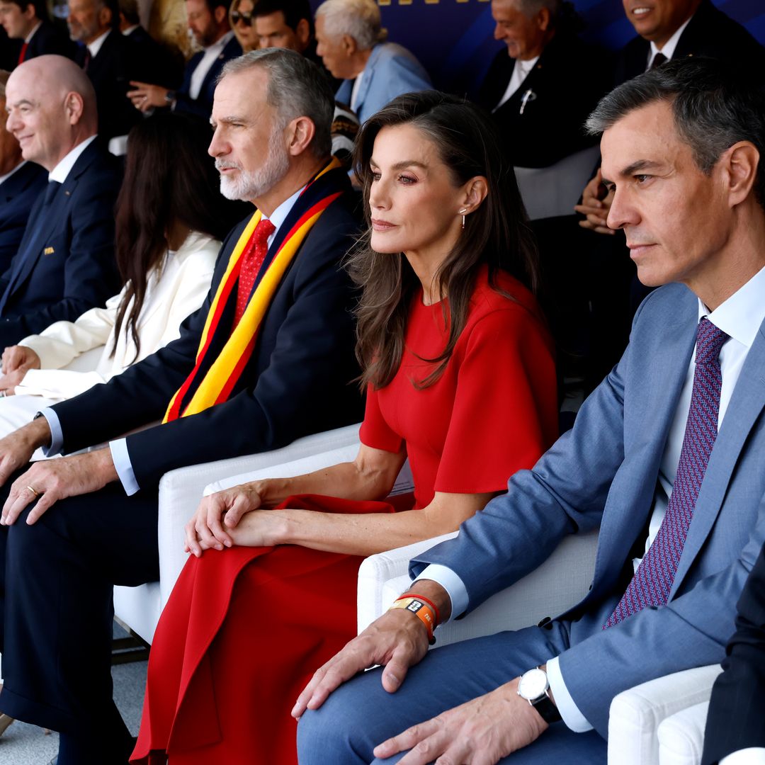 Queen Letizia's red dress for the World Cup final sent 3 subtle messages